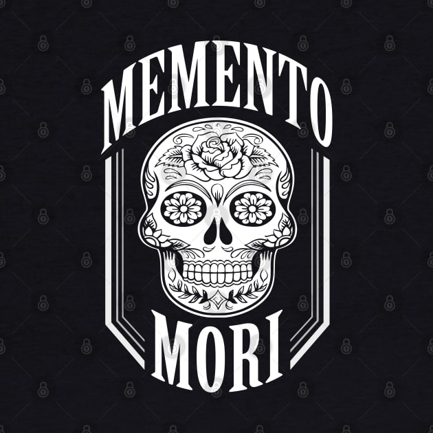 Memento Mori (with a calavera/sugar skull) by Elvdant